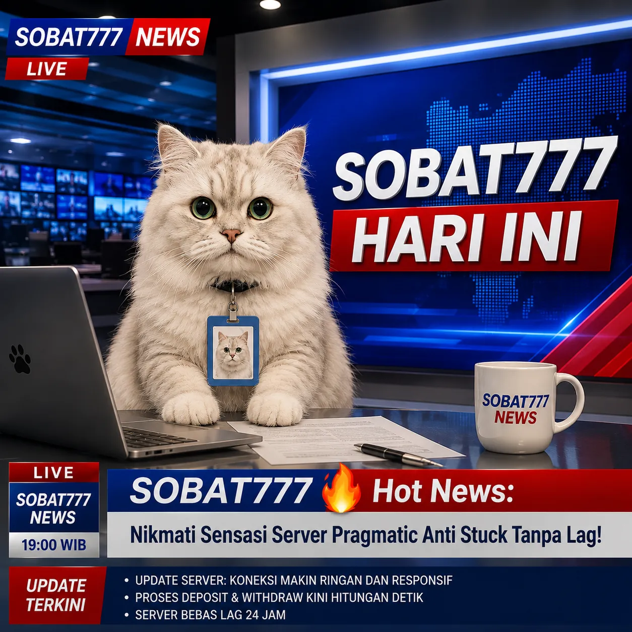Galeri foto SOBAT777 🔥 Hot News: Nikmati Sensasi Server Pragmatic Anti Stuck Tanpa Lag! di Jakarta